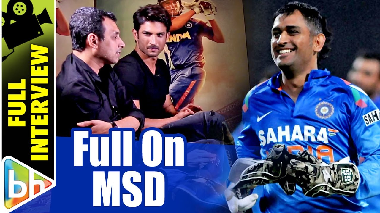 Sushant Singh Rajput | Neeraj Pandey | M.S.Dhoni - The Untold Story | SRK | Priyanka Chopra