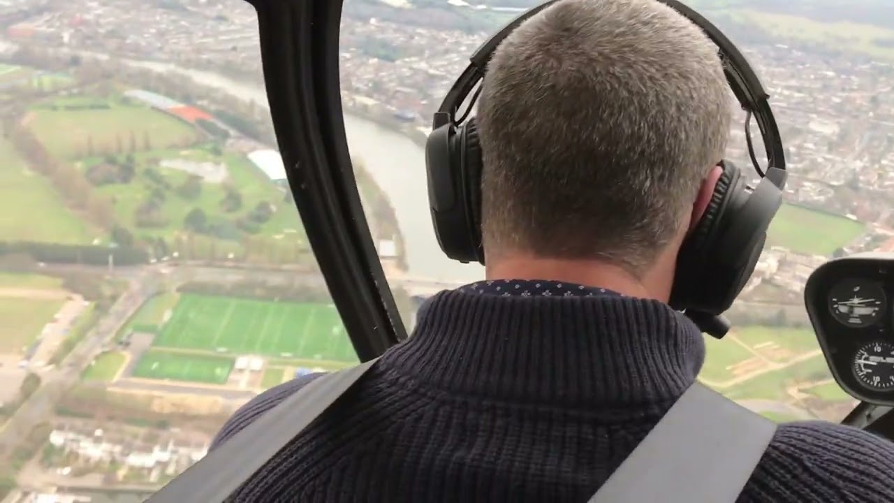 Helicopter trip, Heli-air High Wycombe on 5th March 2023.