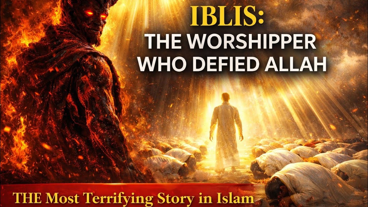 The Day Iblis Refused Allah's Command — The Beginning of Satan's War on Humanity
