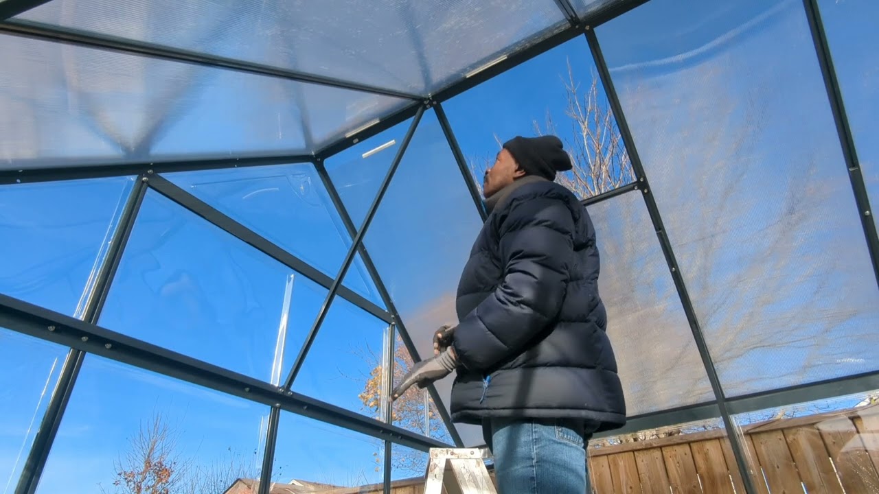 Installation of a Victory Orangery Greenhouse,  Steps Errors Part 4 of 4 #TowneBlvdTiy