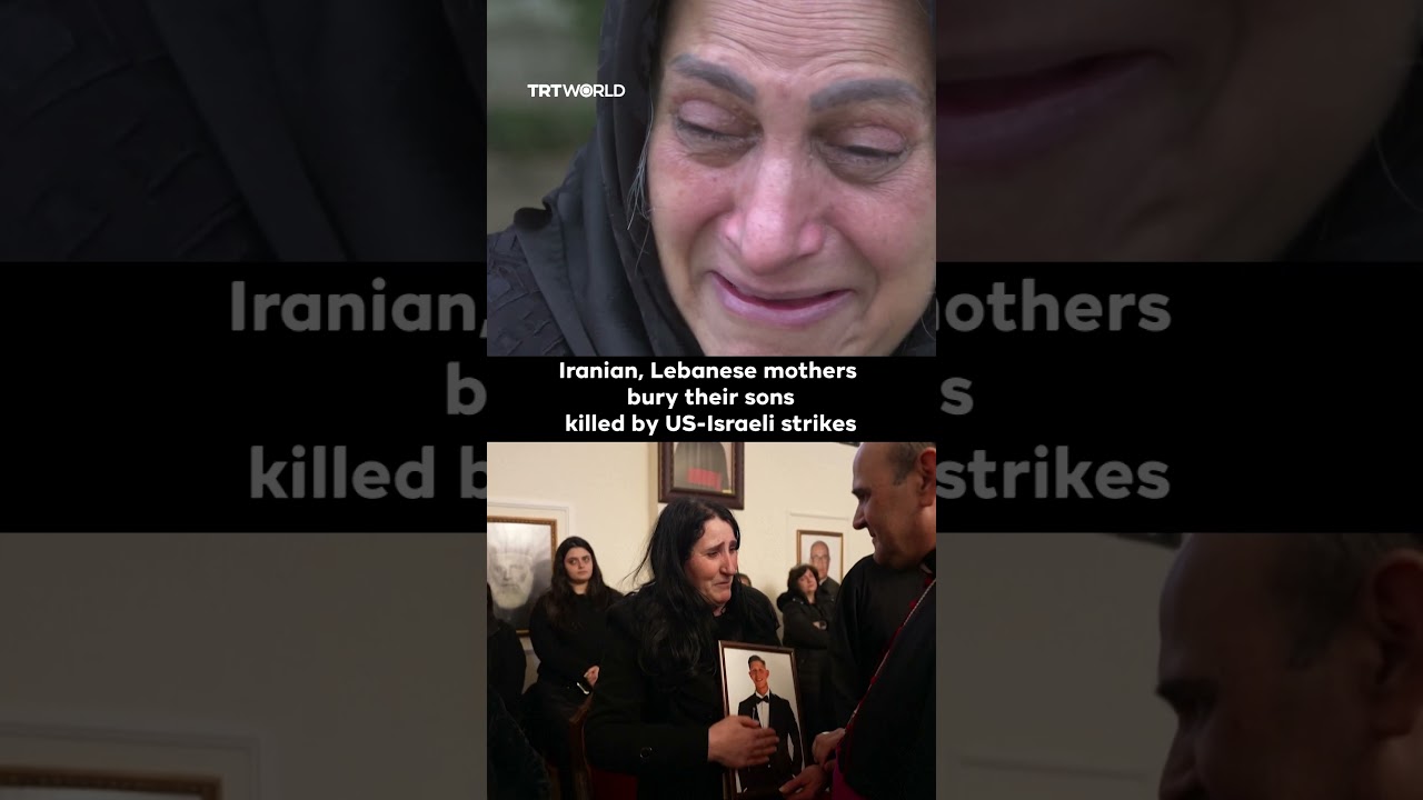 Iranian and Lebanese mothers bury their sons killed by US-Israel strikes