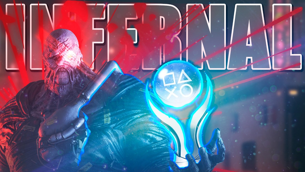 a platina INFERNAL de RESIDENT EVIL 3 REMAKE me IMPRESSIONOU!