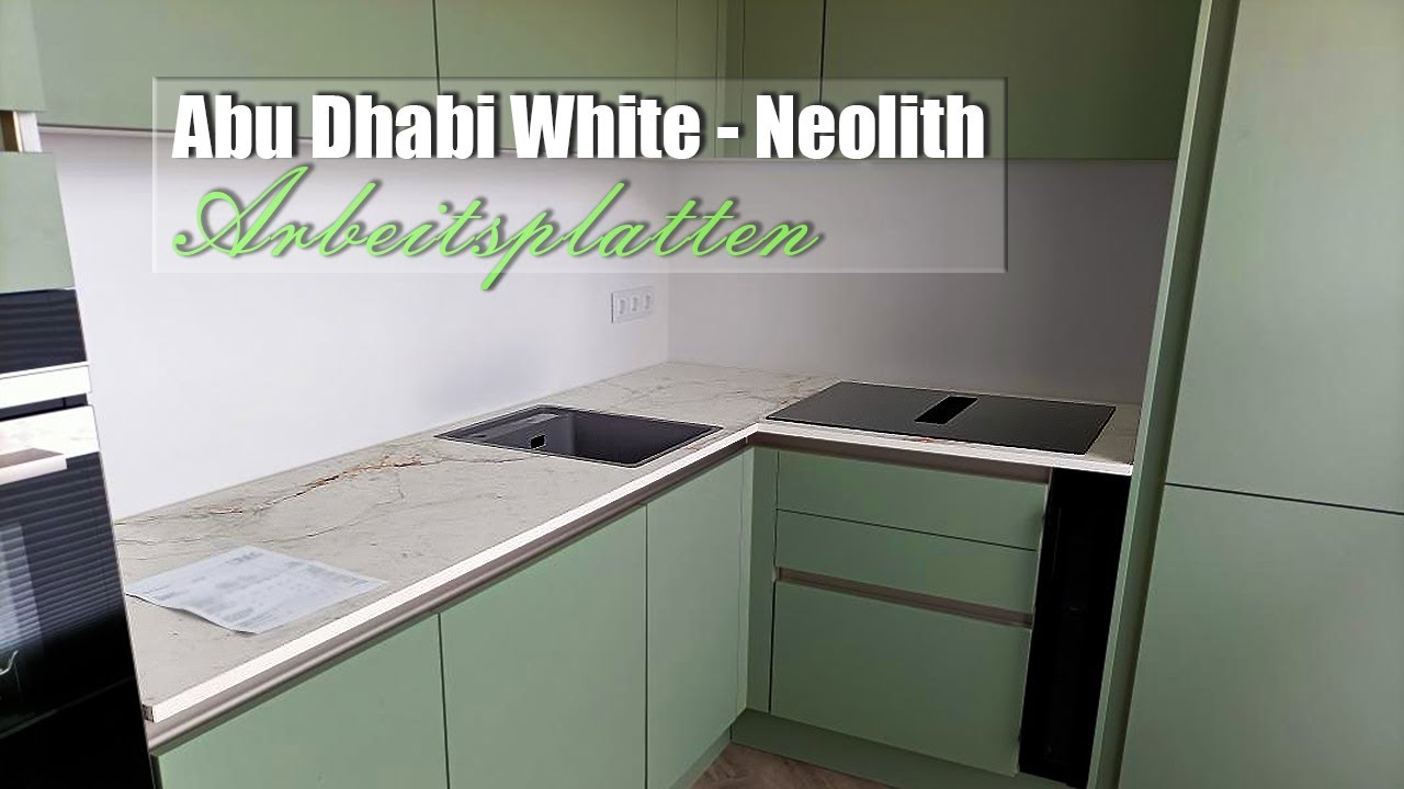 Berlin Abu Dhabi White Neolith Arbeitsplatten