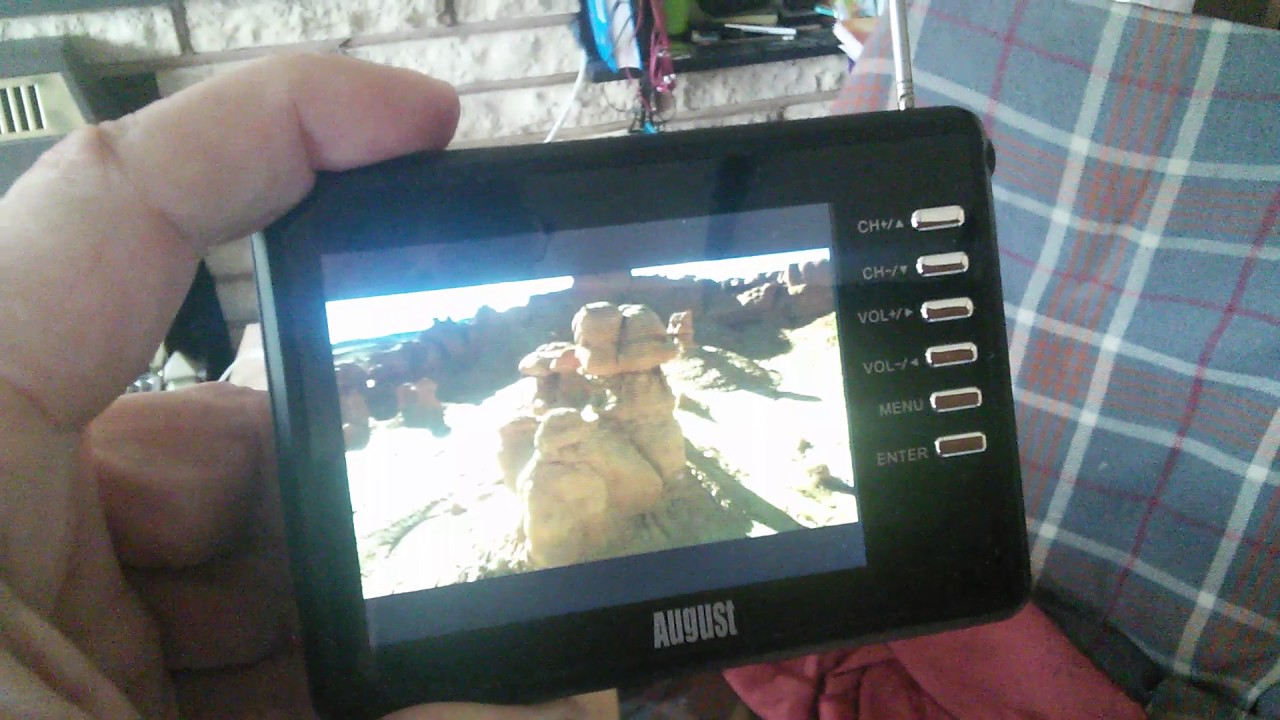 August digital pocket TV