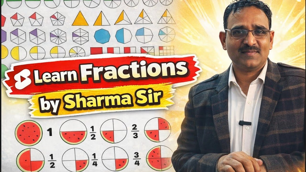 Fraction in the simplest way by sharma sir 