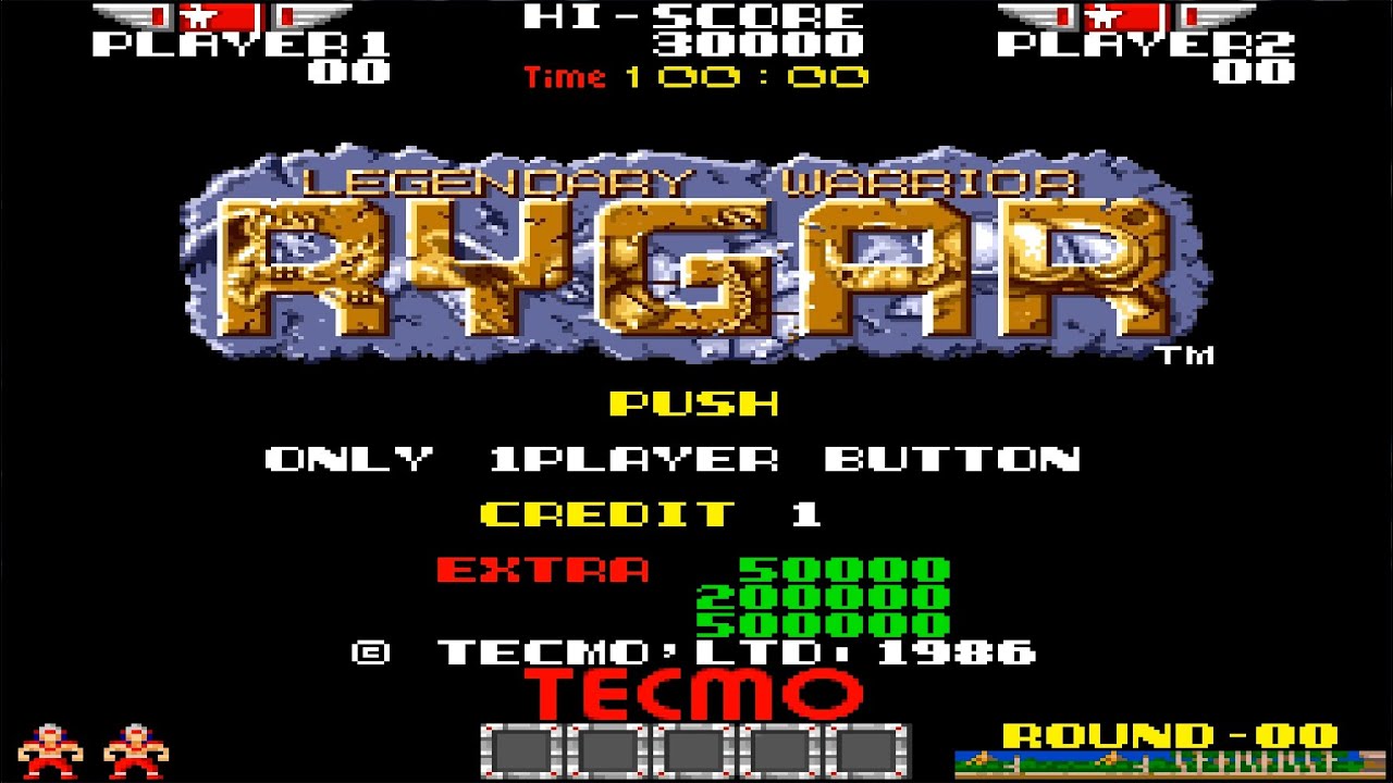 Rygar MAME juego completo + Descarga emulador y room