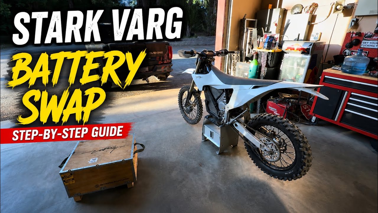 How to Swap a Stark VARG Battery (Step-by-Step)