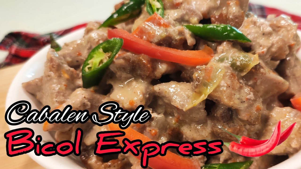 Quick and Easy Bicol Express Recipe 🇵🇭 | Cabalen Versio#nocopyrightmusic