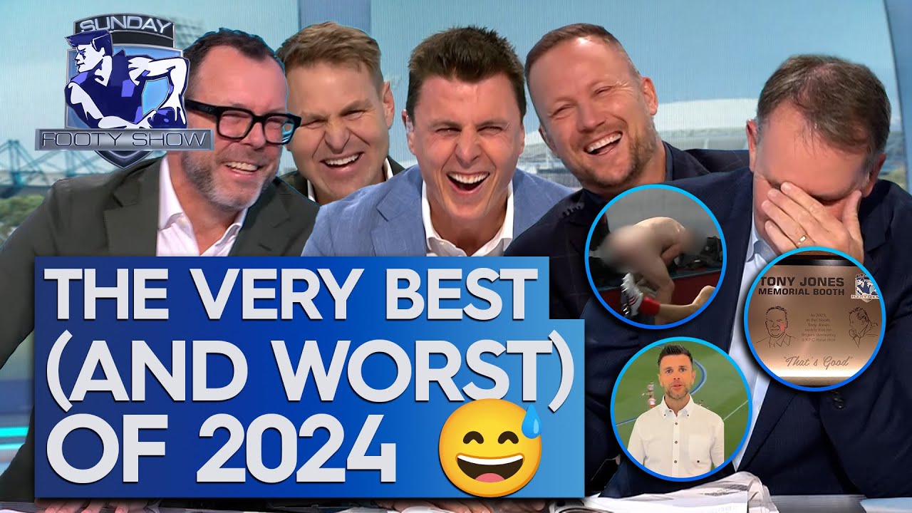 The very best (and worst) of What Caught My Eye from 2024 🍿 | The Sunday Footy Show Vault