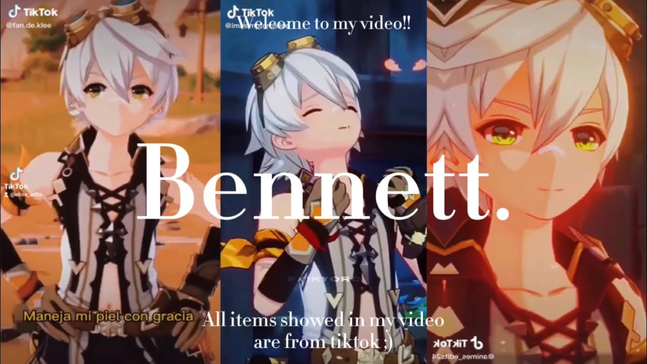 ✨10 MINUTES OF BENNETT GENSHIN IMPACT✨| TIKTOK COMPILATION