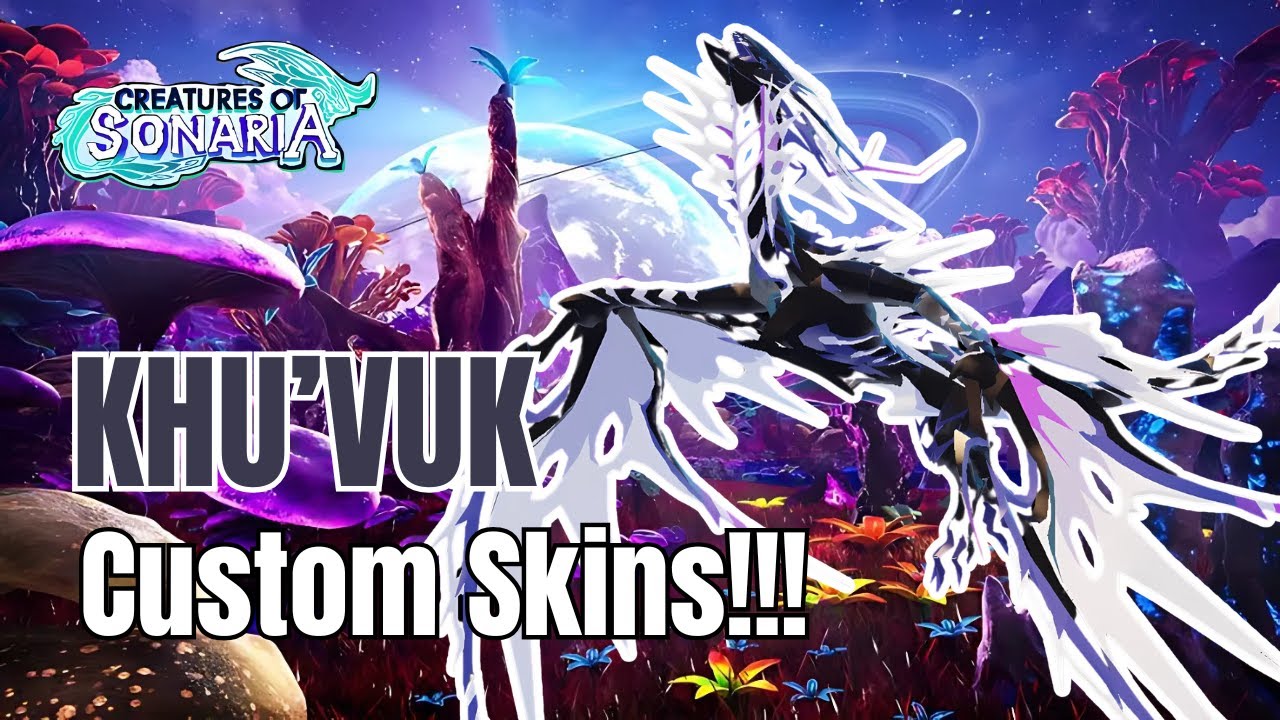 KHU'VUK Skin Ideas! | Creatures of Sonaria