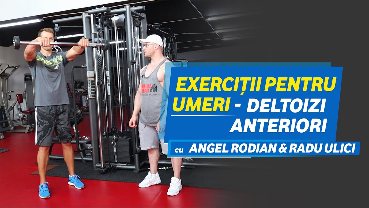 Exerciții pentru umeri 💢| deltoizi anteriori &raquo; Pro Nutrition