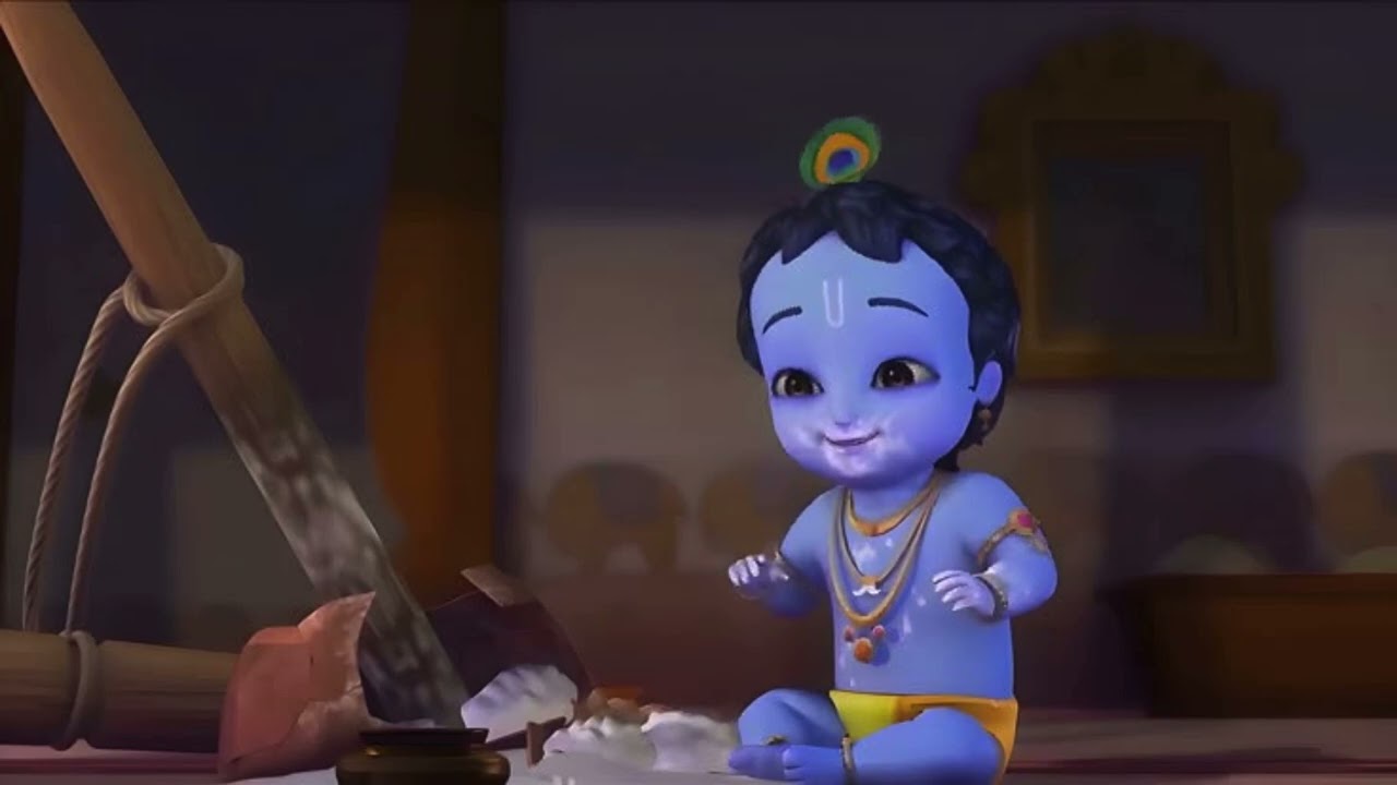 🦚 Krishna Kid Story | Nanhe Krishna Ki Pyari Kahani