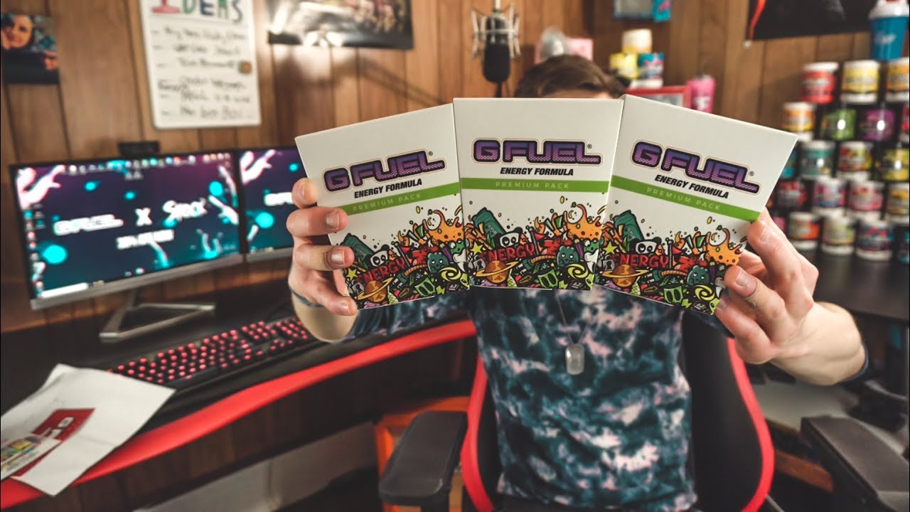 UNBOXING THE BRAND NEW GAMMA LABS G-FUEL Premium 20 Pack TO GIVEAWAY!