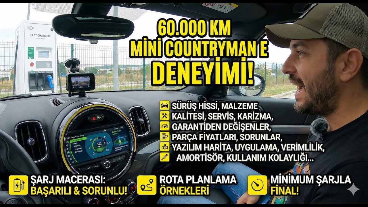 Mini Countryman E Uzun Dönem Testi: 60.000 KM'de Servis, Batarya ve Sorunlar