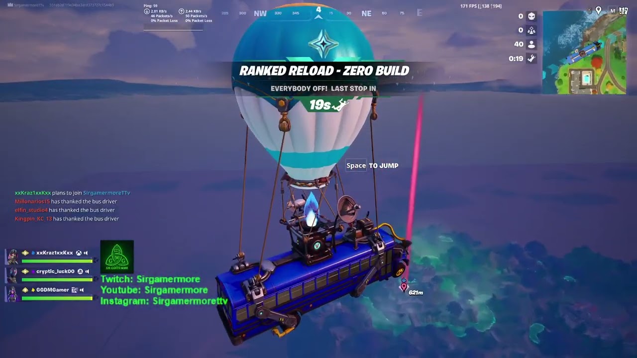 Friday the 13th! Ranked Reload Squads Games
