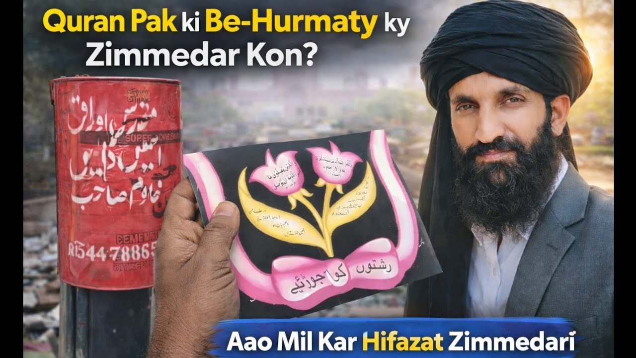 Quran Pak Ki Be-Hurmaty Ky Zimmedar Kon? | Aao Mil Kar Hifazat Karein