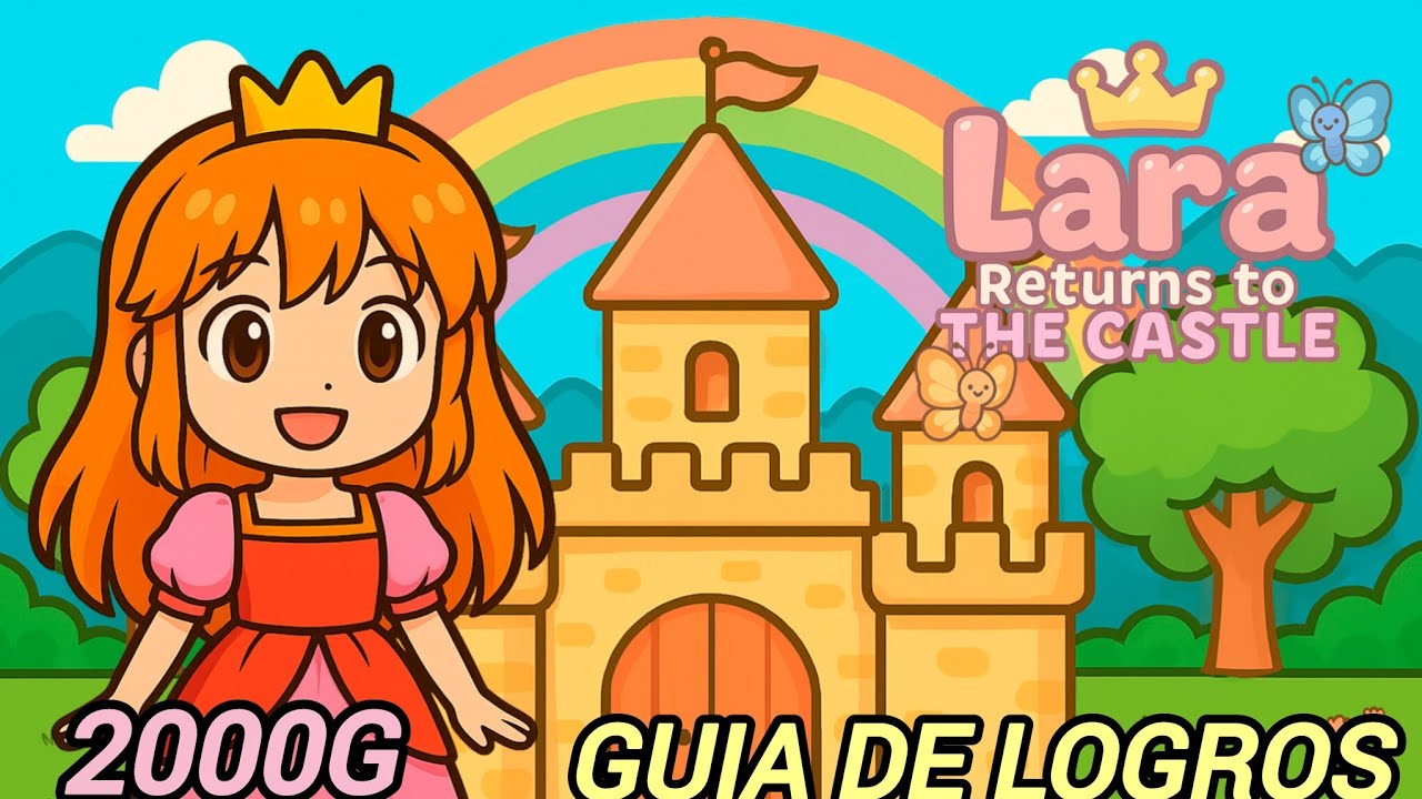 LARA RETURNS TO THE CASTLE - GUIA DE LOGROS - 2000G EN SOLO 8 MINUTOS (CON TECLADO USB).