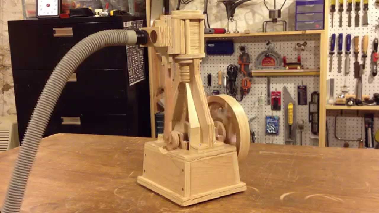 Wood Air/Vacuum Engine