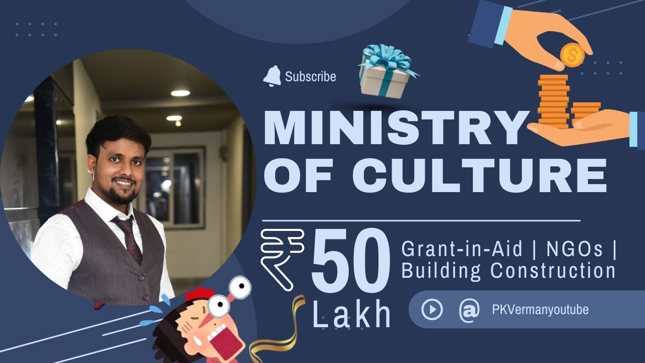 🎭 Govt Scheme for NGOs, | Build Your Own Studio & Theatre! | Ministry of Culture Grant Explained