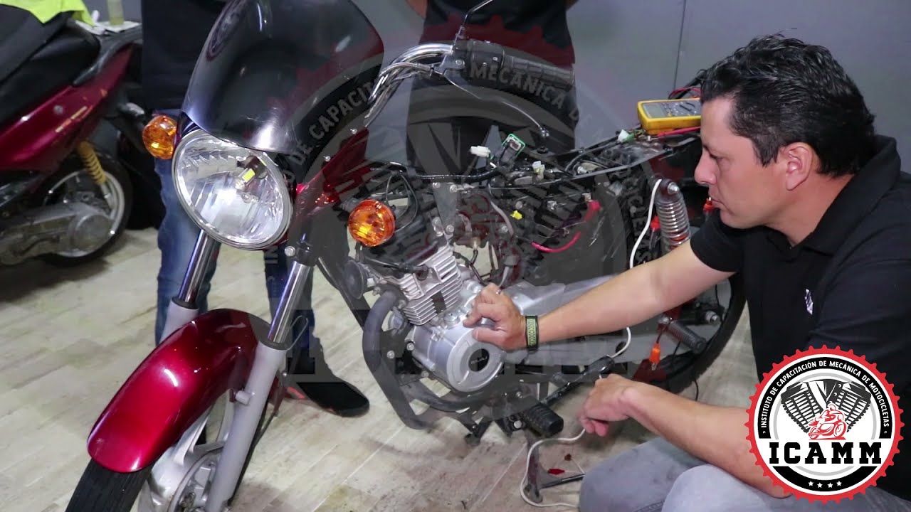 Sistema de encendido de una motocicleta Boxer Bajaj 150