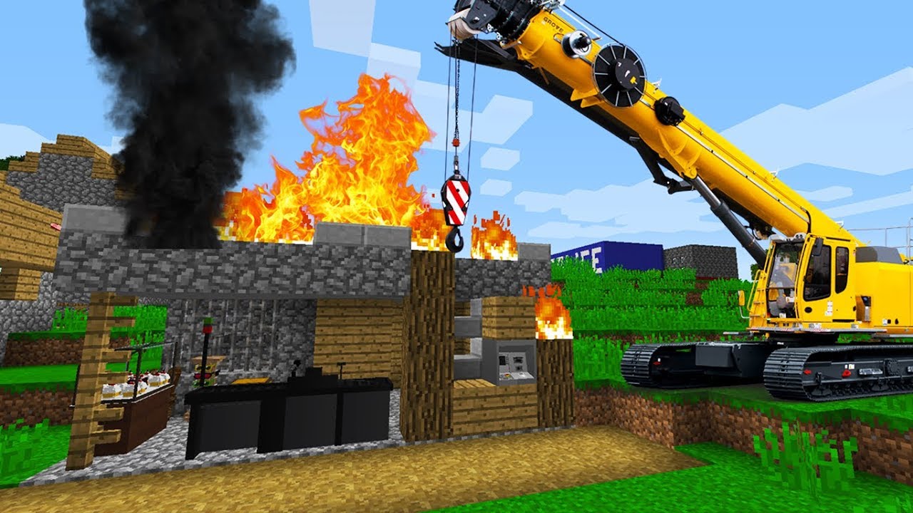 K&Ouml;YL&Uuml;LER BENİM MARKETİMİ YIKTI! 😱 - Minecraft