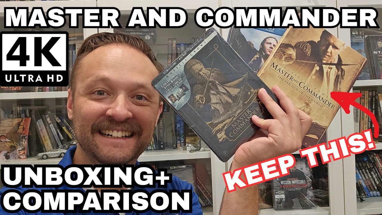 Master and Commander 4K Unboxing - FLAWED AND BEAUTIFUL 