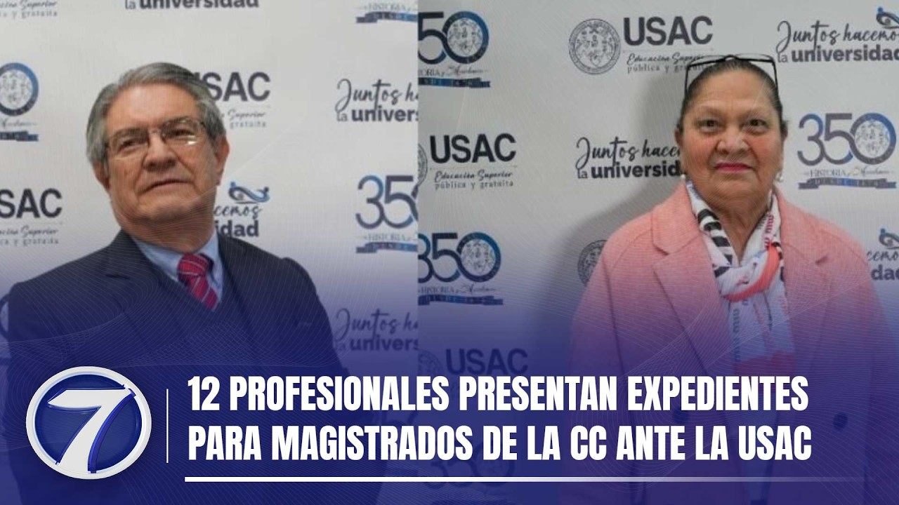 12 profesionales presentan expedientes para magistrados de la CC ante la USAC
