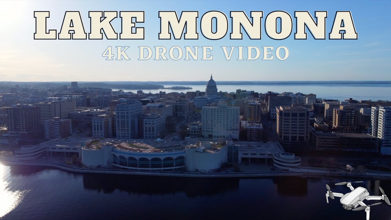 Madison Wisconsin Drone Video | Lake Monona