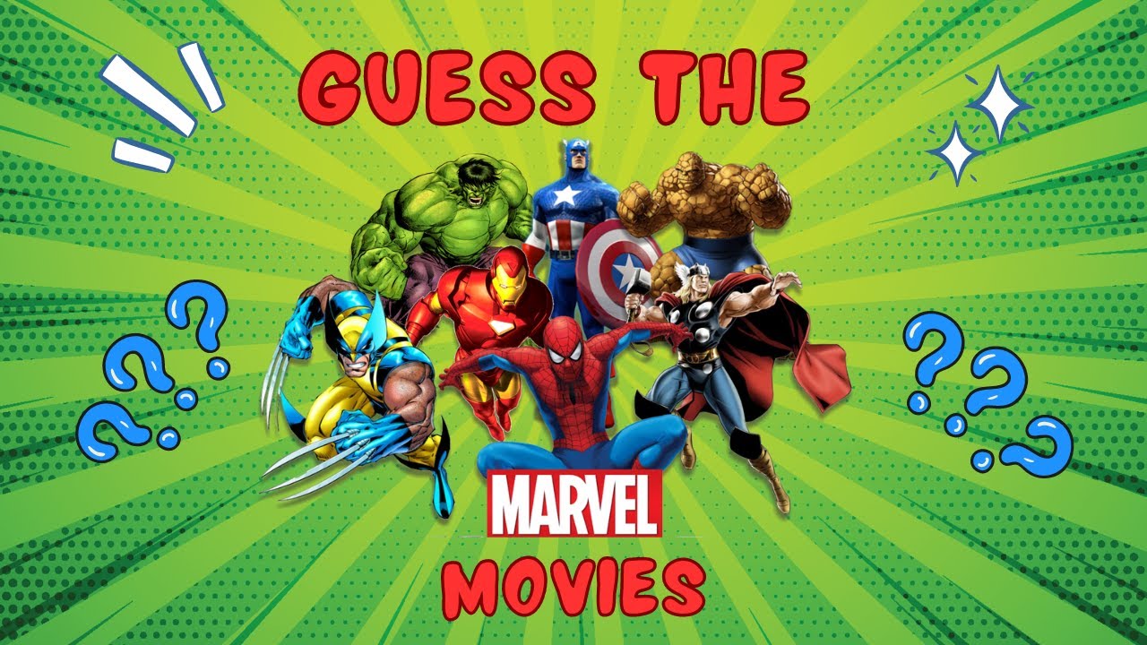 Marvel Movies 😯| Guess the marvel Movies | SuperMindz