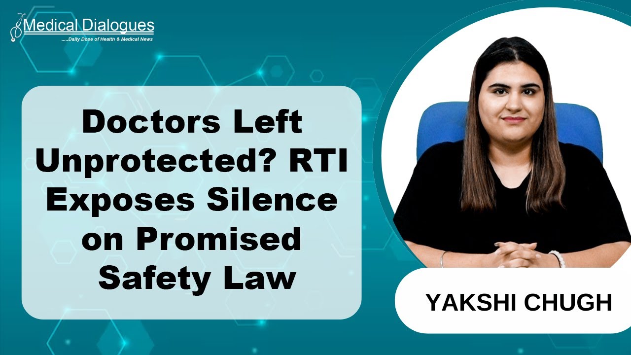 No Progress on Model Law to Protect Doctors, RTI Reveals