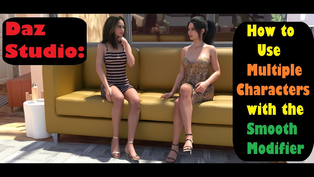 Daz Studio MULTI SMOOTHING MODIFIER