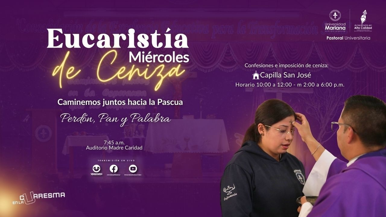 Eucaristía Miércoles de Ceniza 2026