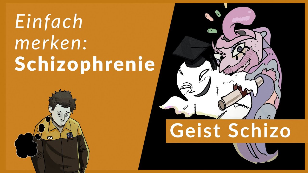 Schizophrenie leicht erklärt | Eselsbrücken für Psychiatrie