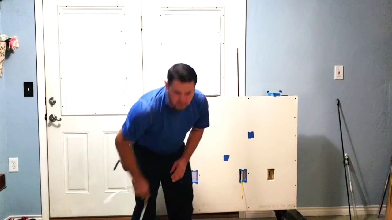 How to install an ethernet cable through fire blocking/insulation, no mess