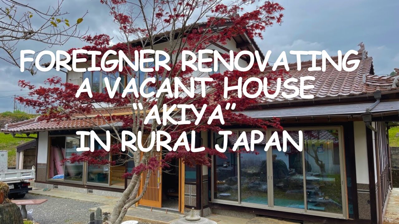 Foreigner Renovating a Vacant House “Akiya” in Rural Japan - I Bought a Cheap House in Japan