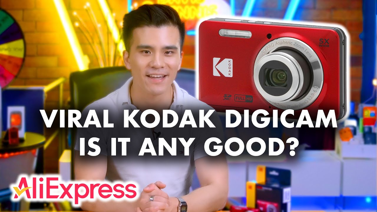 I Bought The Viral Kodak Pixpro FZ55 Digicam From Aliexpress
