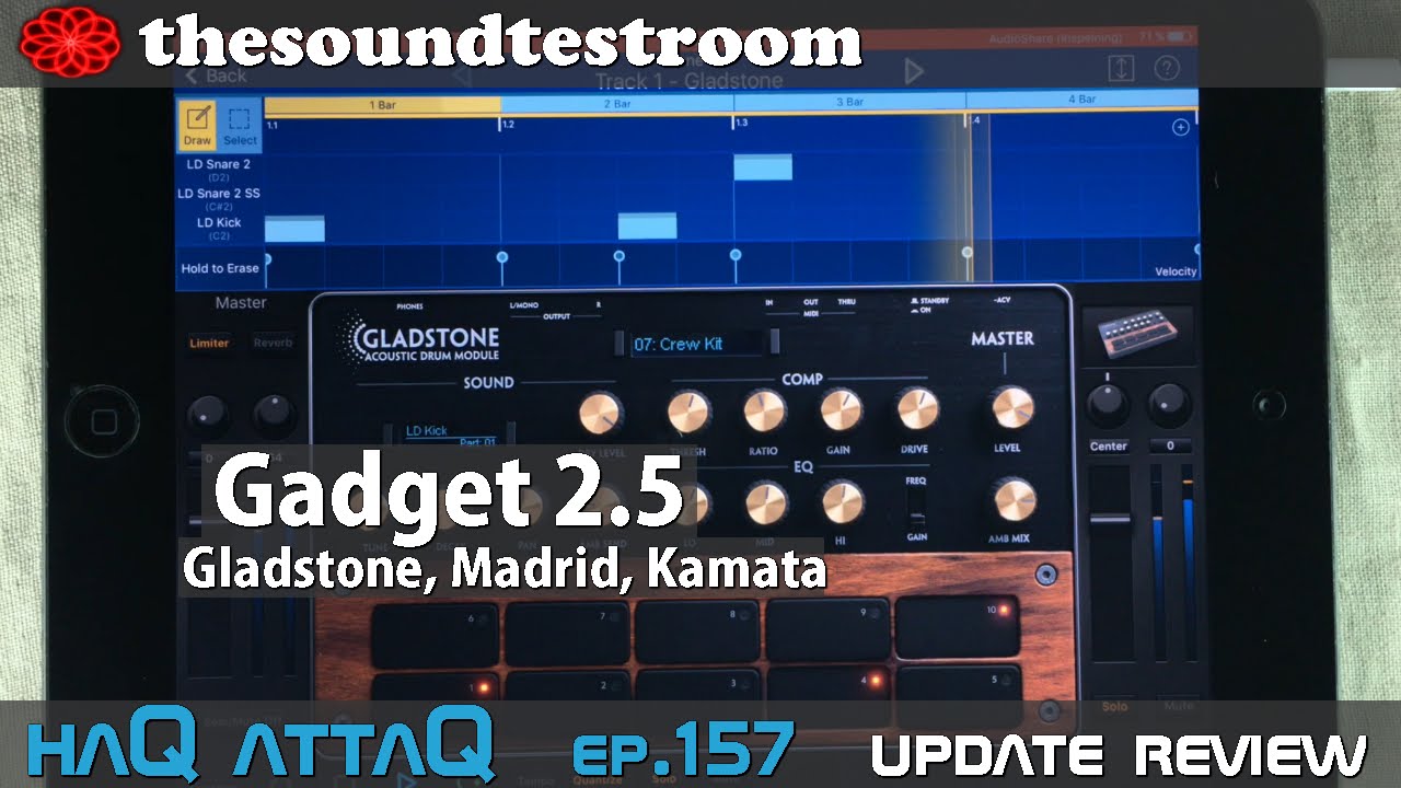 KORG Gadget 2.5 │ Gladstone │ Madrid │ Kamata │ iPad and iPhone -  haQ attaQ 157
