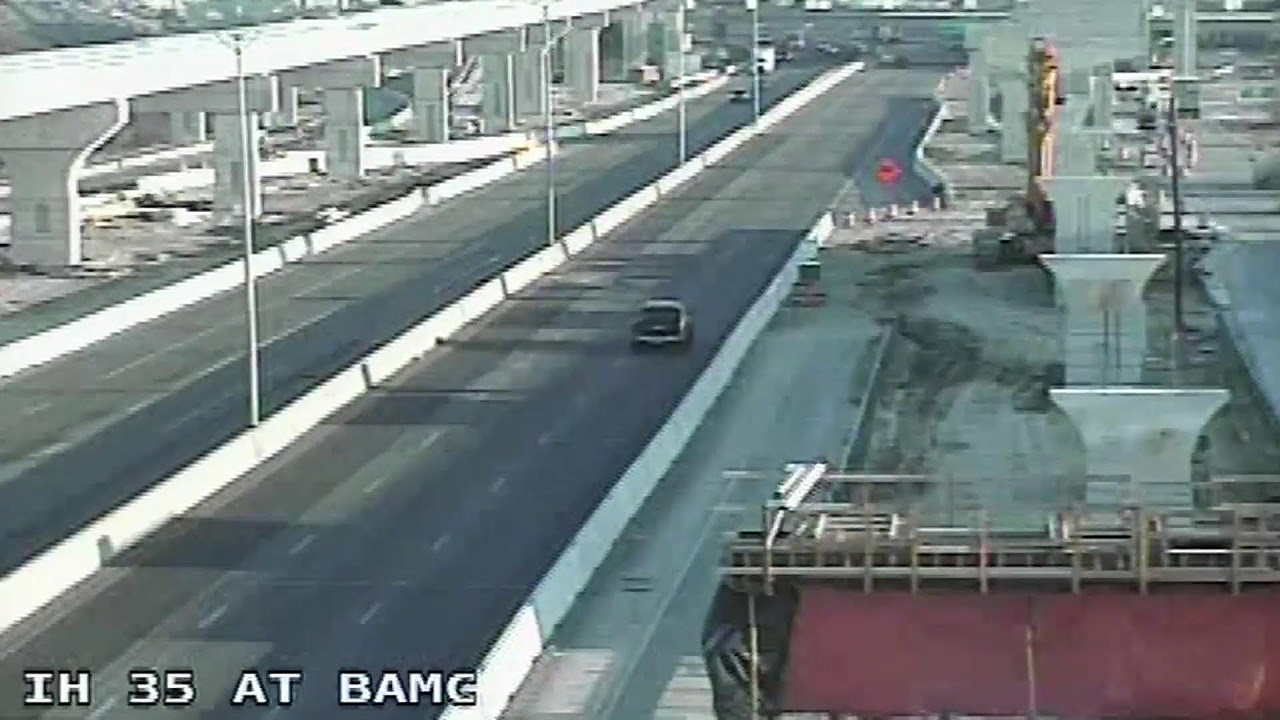 TRAFFIC ALERT: I-35 North near BAMC shut down