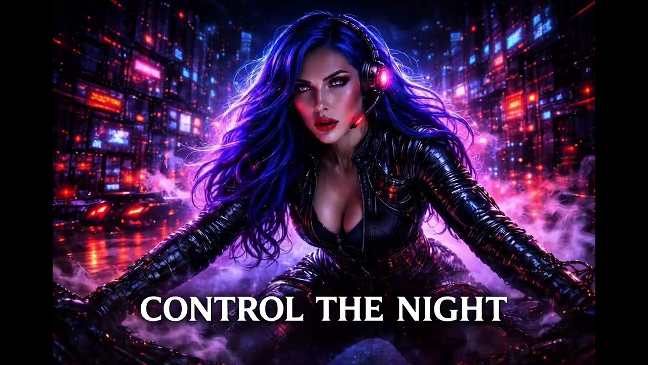 Control The Night | Cyberpunk Industrial Techno | Harsh Dark Noise