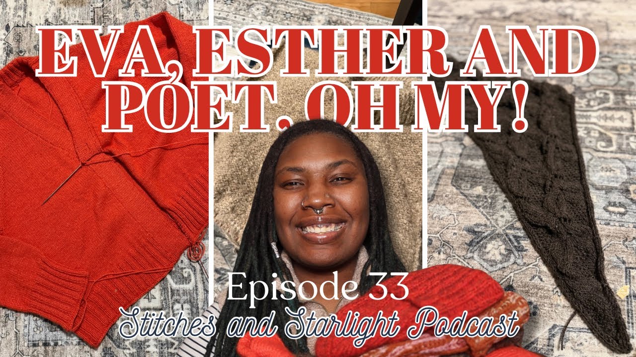 Eva Cardigan, Cold Front Vest, Poet Scarf, More Accessories + Esther Jacket Cast On!