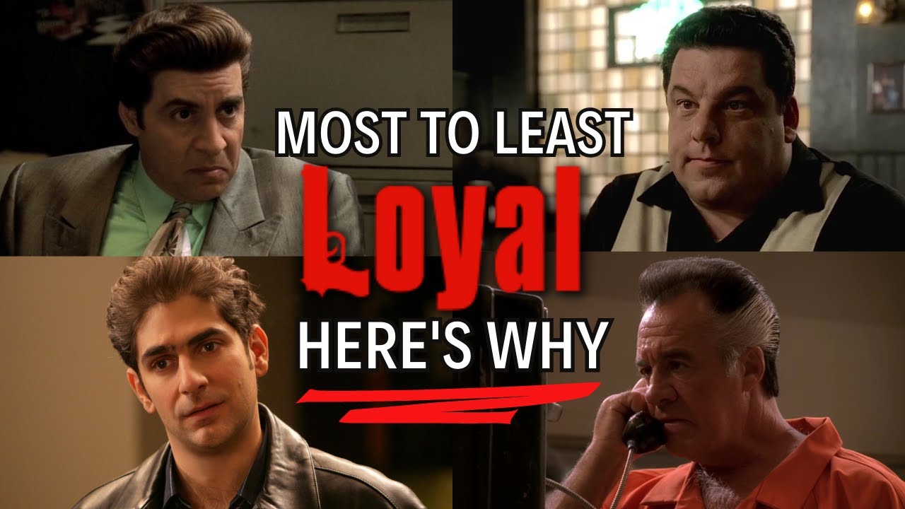Four Sopranos Characters Ranked By Loyalty to Tony Soprano  - and WHY!