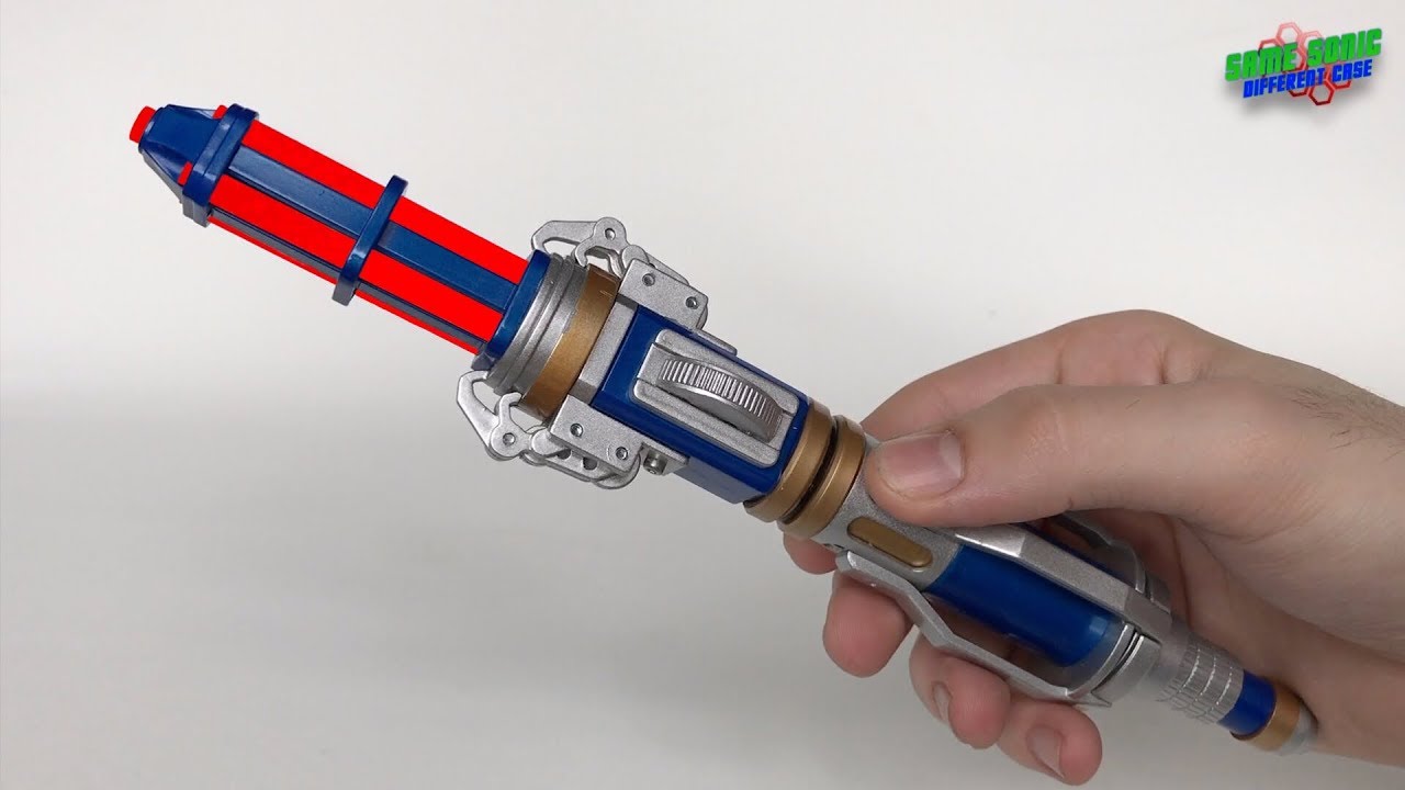 Custom Twelfth Doctor's Sonic Screwdriver (Red Setting)