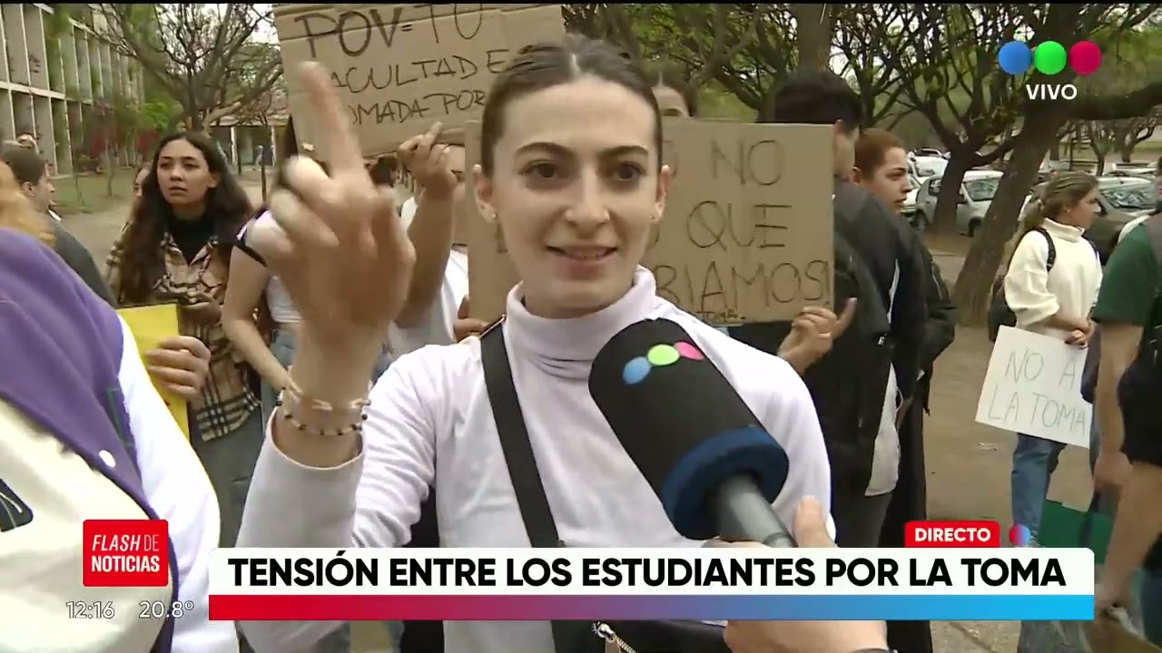 Más protestas en facultades de la UNC y confrontaciones por la toma en Arquitectura