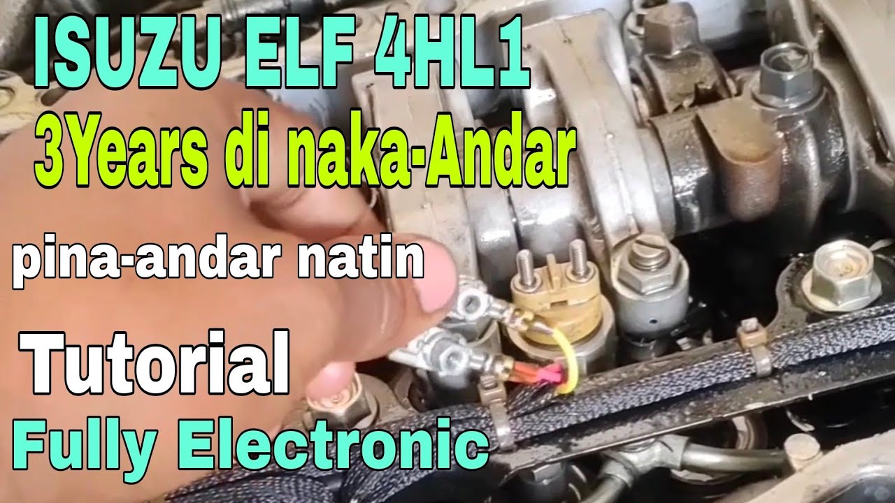 ISUZU 4HL1 3years Di Umandar ano Ang mga Dahilan at paano INAYUS