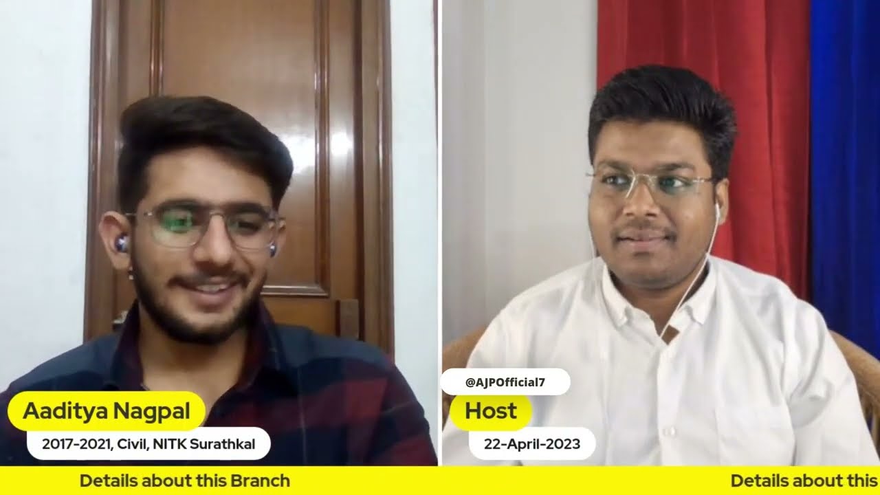 NIT Surathkal Karnataka | Civil Engineering Review | NITK | Aaditya Nagpal | HAT27 AJP Official