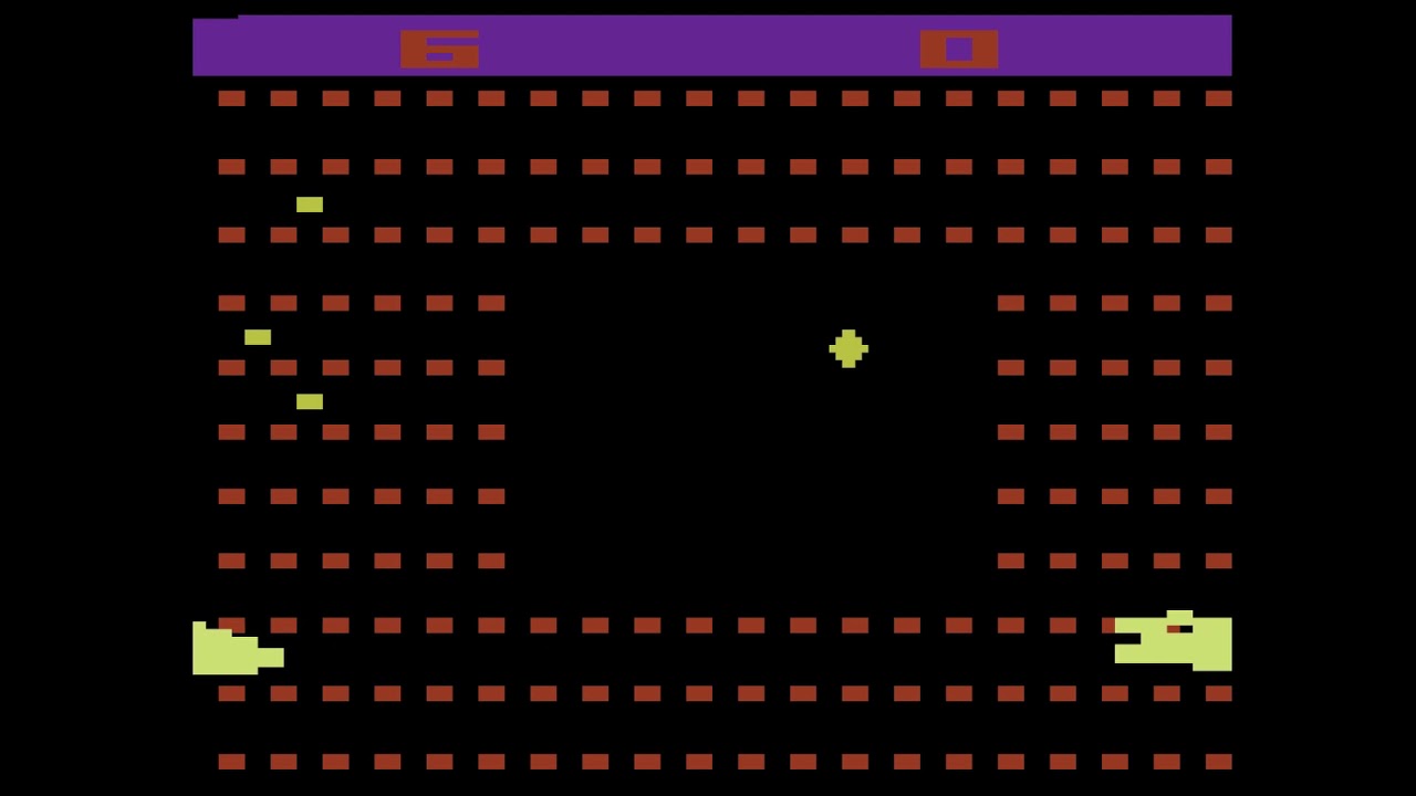 Sssnake Longplay (Atari 2600 Game) - Warning Contains Flashing Lights!