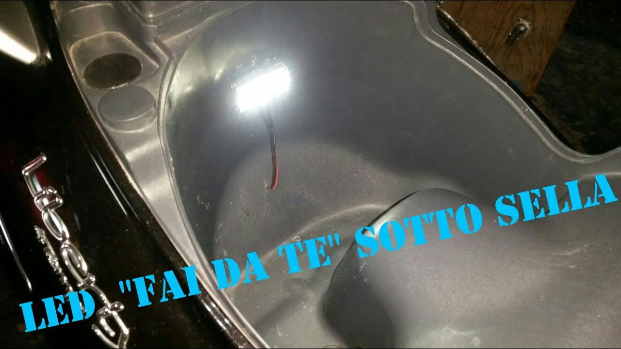Illuminazione sotto sella 