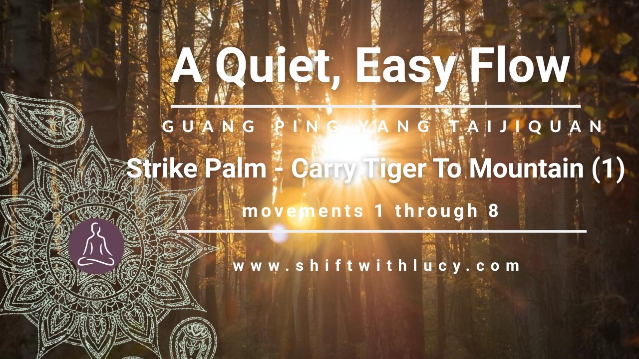 Strike Palm through Carry Tiger To Mountain (1)