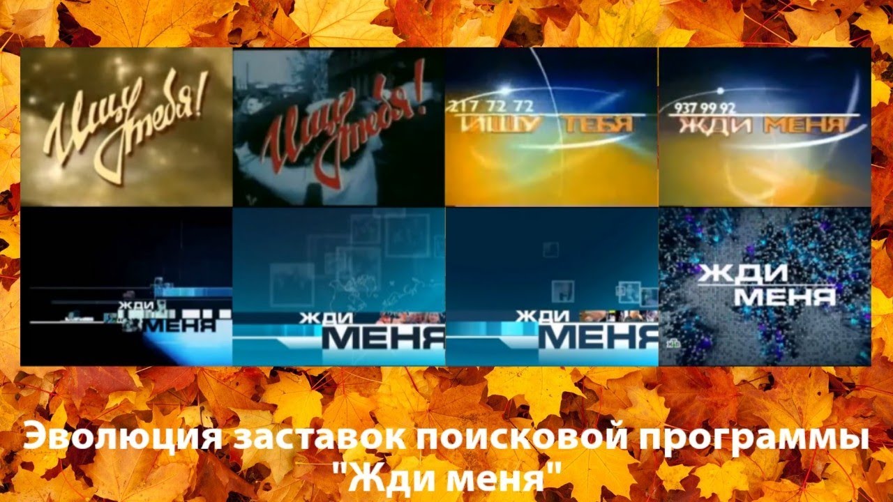 Эволюция заставок поисковой программы 